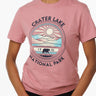 Crater Lake Circular Sunrise Youth T-Shirt