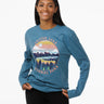 Crater Lake Shutter Scribble Long Sleeve