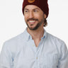 Crater Lake Leather Patch Beanie